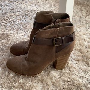 Cute brown booties!